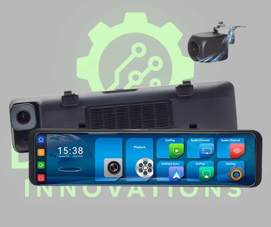 11.26” Rear View Mirror Wireless CarPlay Pro